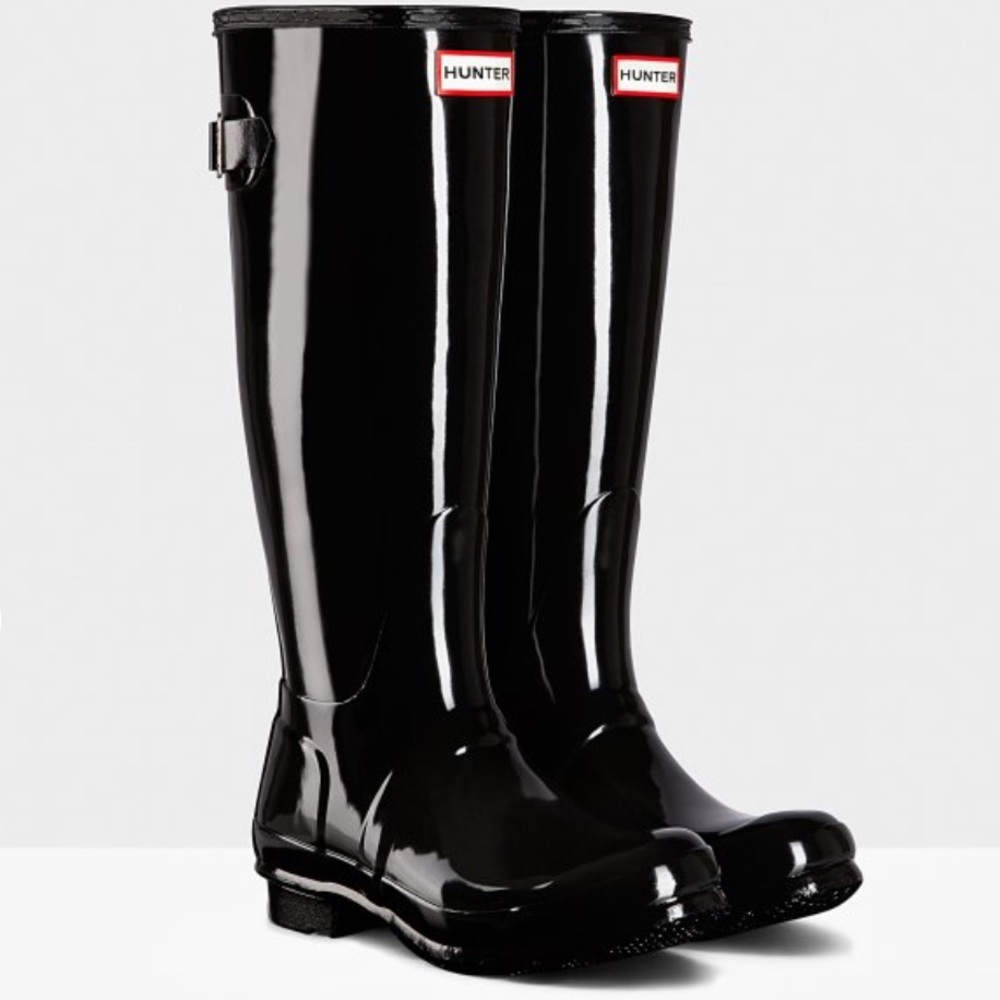 Hunter Boots Adjustable Back - Original Tall Gloss
